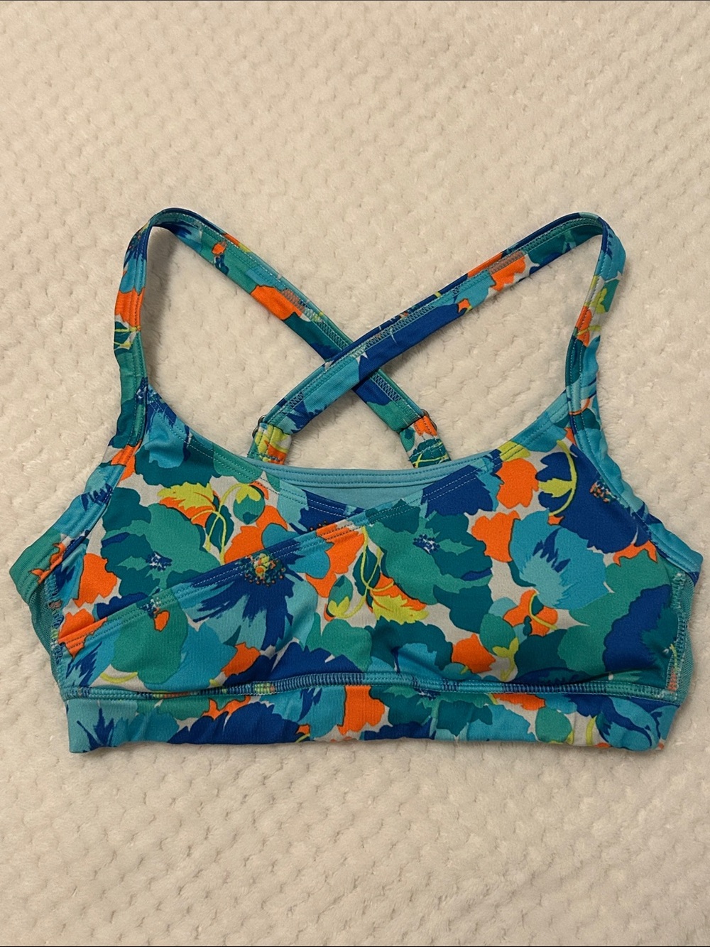 Girls Swim Top With Adjustable Straps